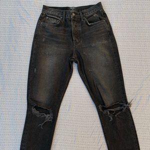 GRLFRND Skinny Straight denim